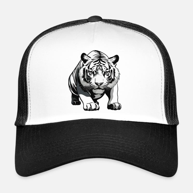 Tigre - Design animalier Casquette trucker 