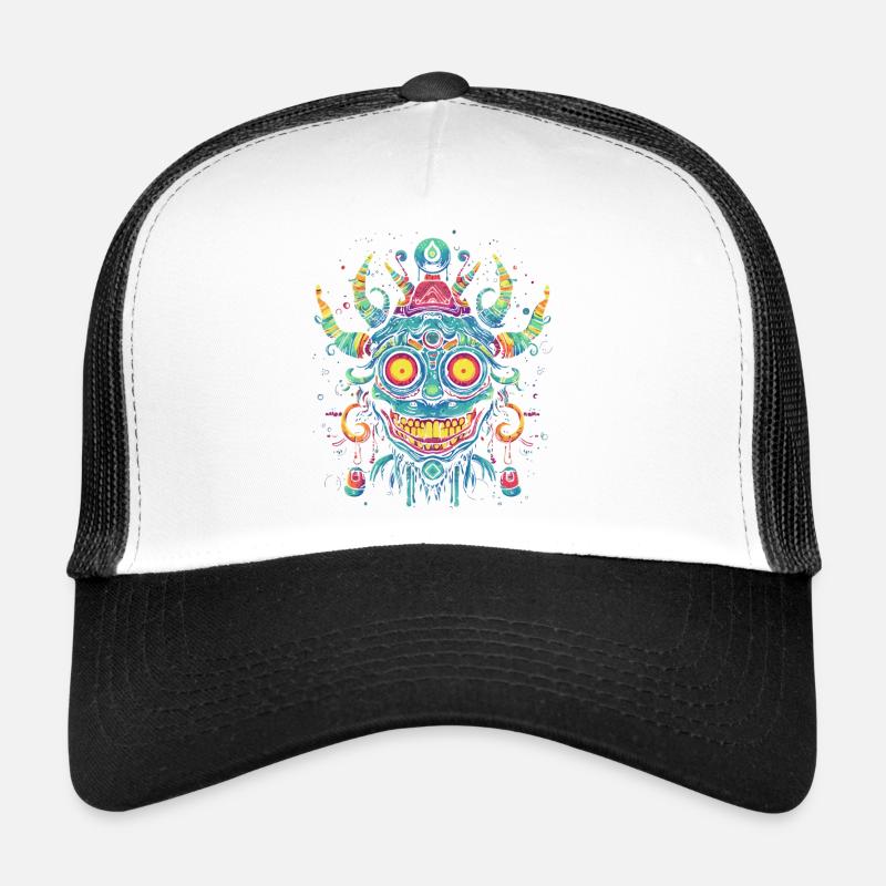 Shaman mask Trucker Cap