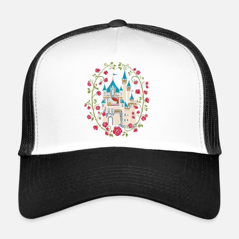 Château de la Belle au bois dormant Conte de fées Casquette trucker 