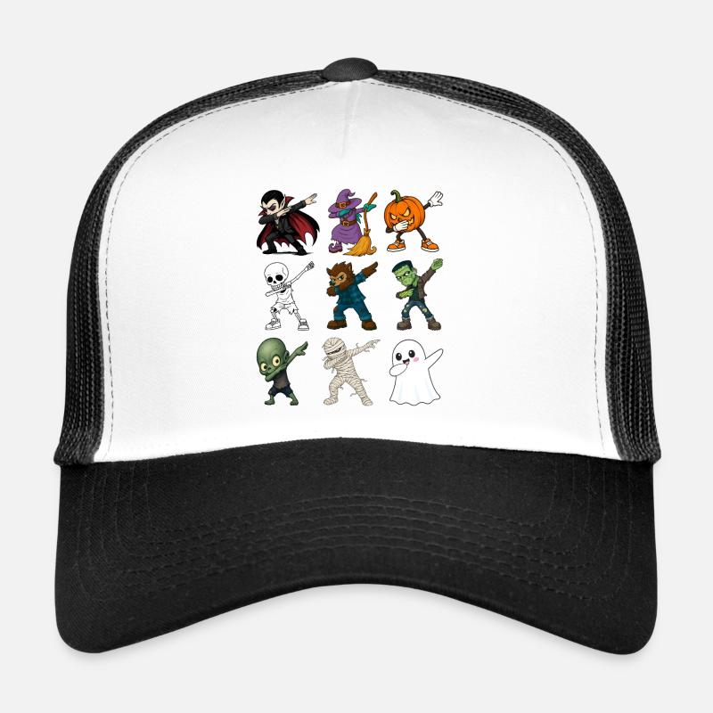 Drôles de figurines d’Halloween Dabbing Casquette trucker 