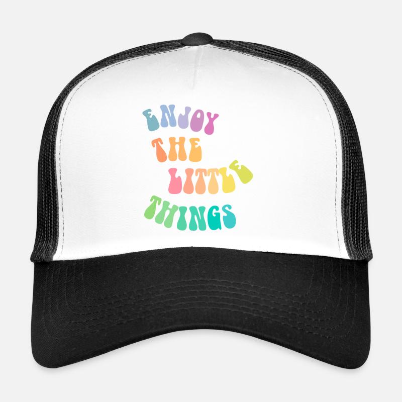 Enjoy the little things - Geschenkidee - Geschenk Trucker Cap