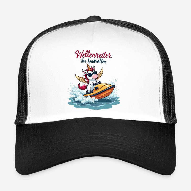 Surfeur Licorne Casquette trucker 