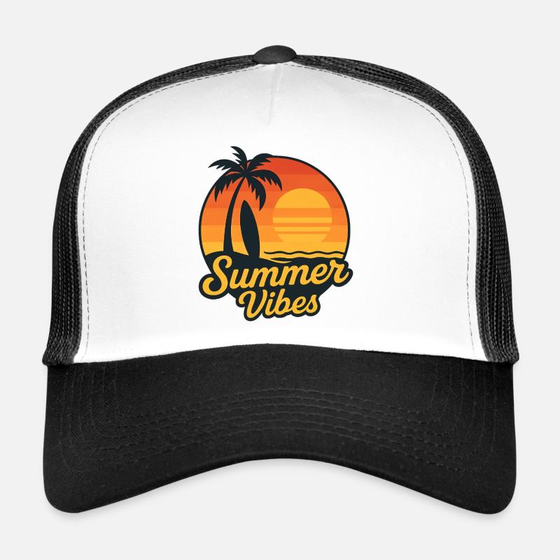 Summer Vibes – Retro-Surf-Vibe Trucker Cap