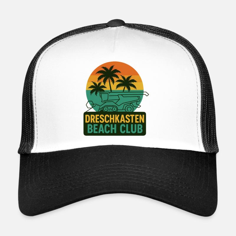Threshing Box Beach Club Trucker Cap