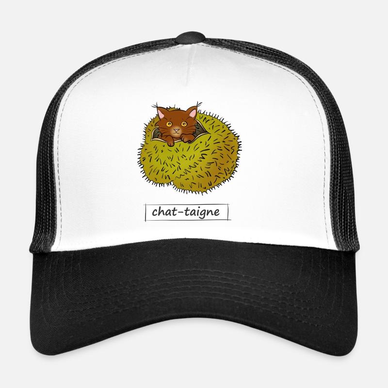 Chat-taigne Casquette trucker 