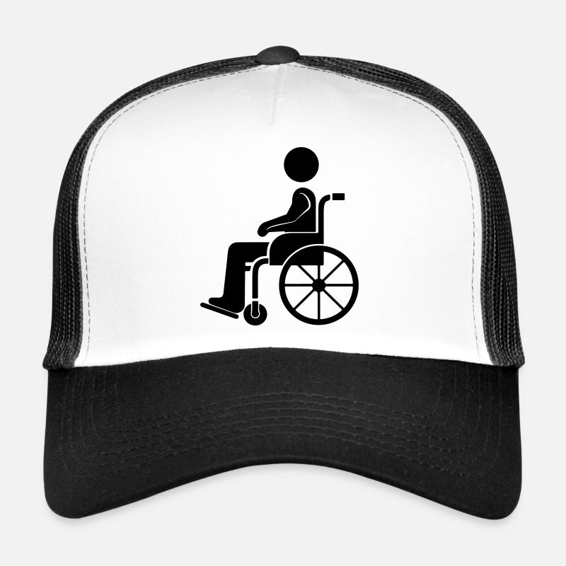Rollstuhl Symbol Trucker Cap