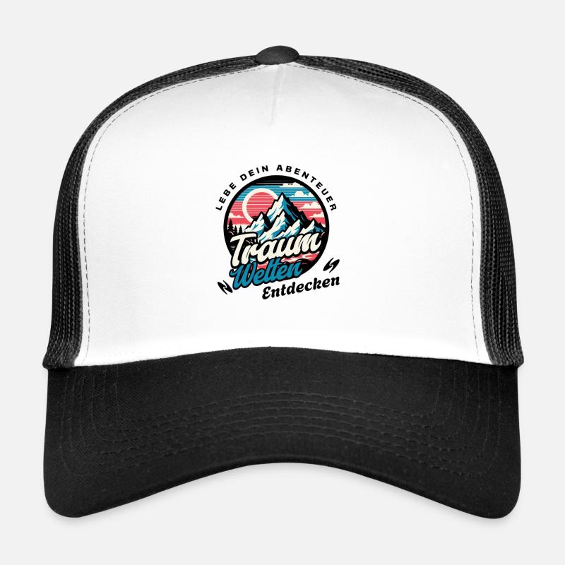 Trekking Discover mountain scenery Trucker Cap
