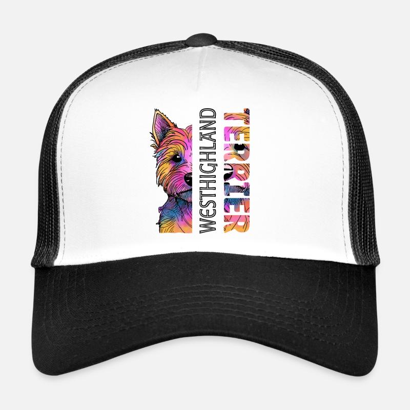 Bunter West Highland Terrier Trucker Cap