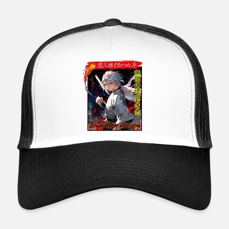 Conception d’anime Immortal Horizon Casquette trucker 