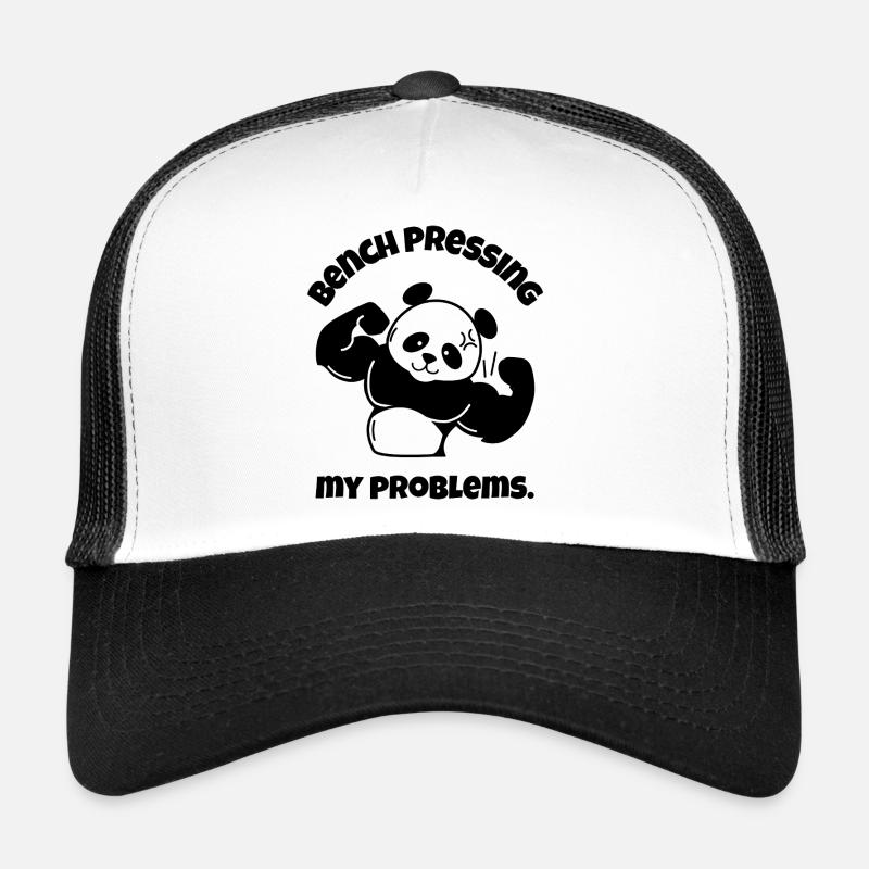 Bench Pressing My Problems Trucker Cap