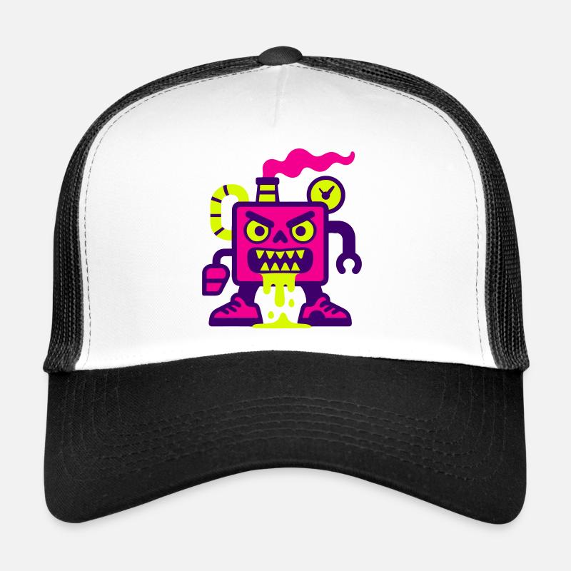 Pop Art Monster Machine Casquette trucker 