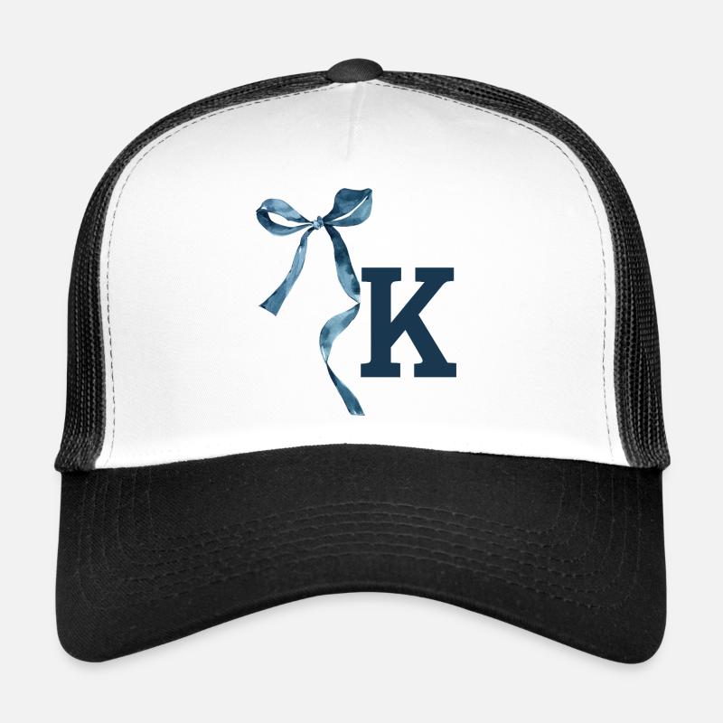 Monogram k Geschenkidee Trucker Cap