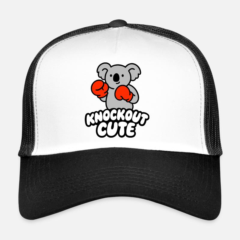 Knockout Cute Koala mit Boxhandschuhen Trucker Cap