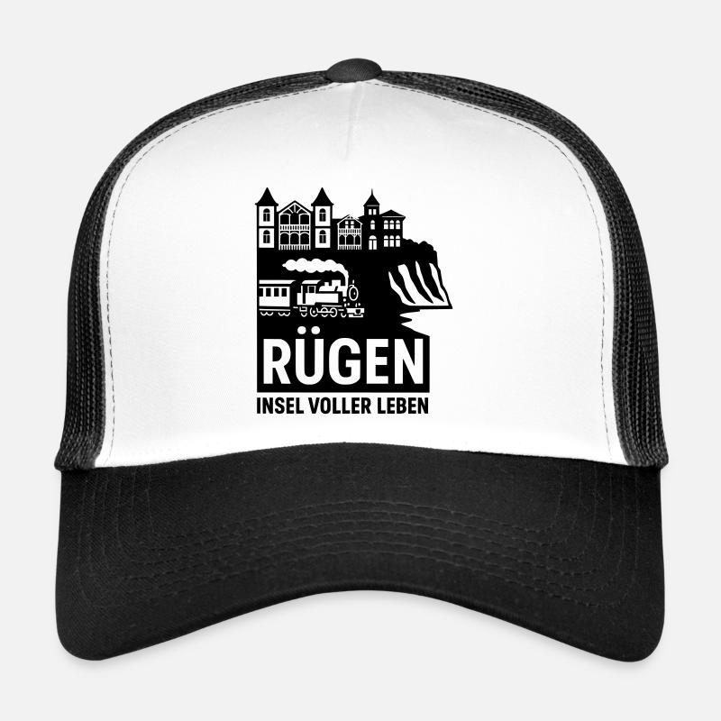 Rügen Insel voller Leben Trucker Cap