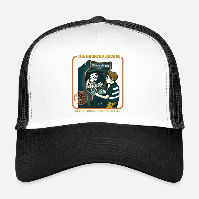The Haunted Arcade Trucker Cap