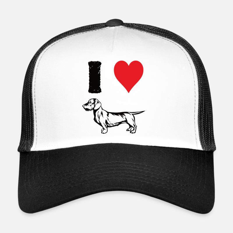 I Love my Dachshund Trucker Cap