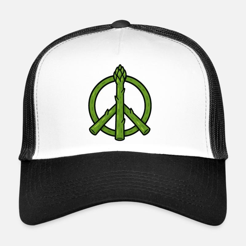 Frieden, Liebe & Spargel Trucker Cap