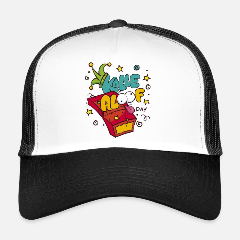 Kölle Alaaf Dessin animé Carnaval Casquette trucker 