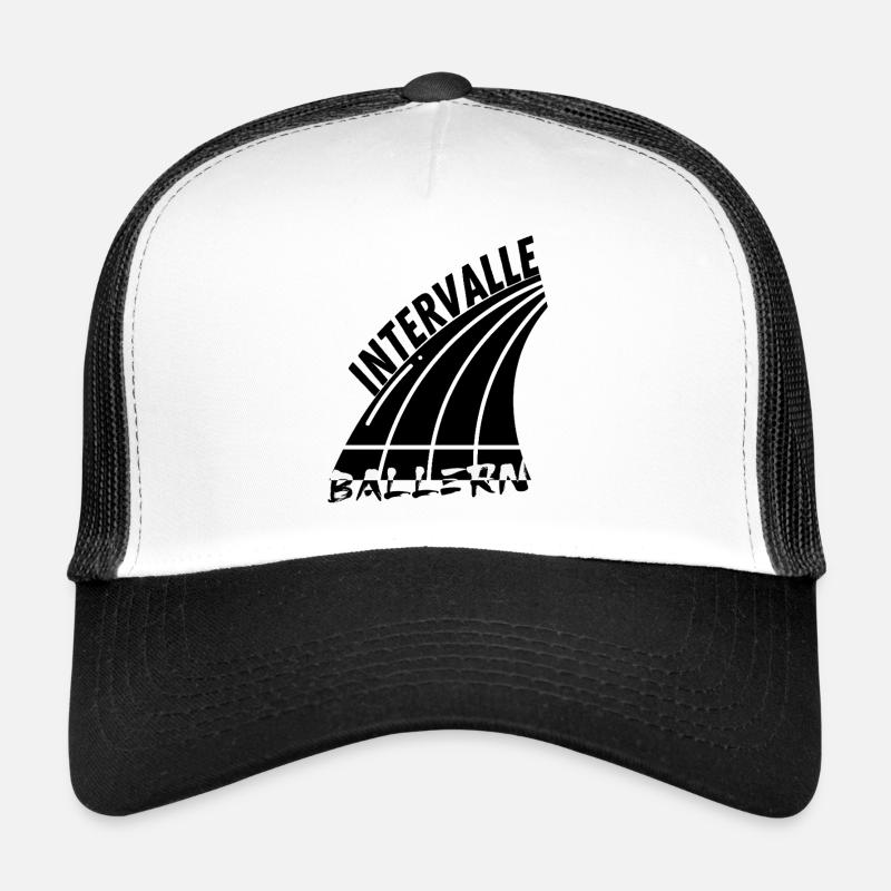 Speed without limits. Intervals make you fast - Trucker Cap - white/black
