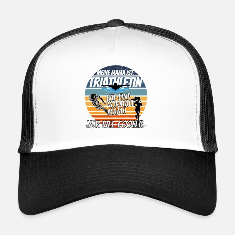 My mom is a triathlete - how cool Trucker Cap