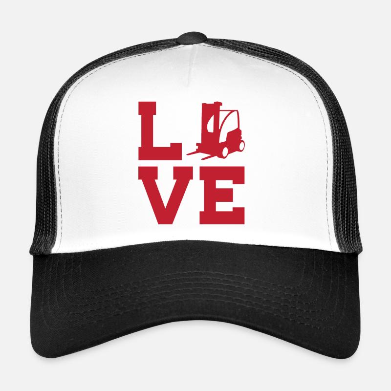 Love for warehouse and freight forwarding – forklift trucks Trucker Cap