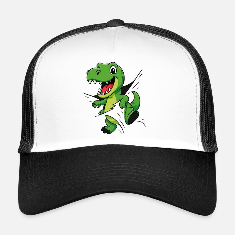 Comic Dino – For Little Explorers & Explorers Trucker Cap