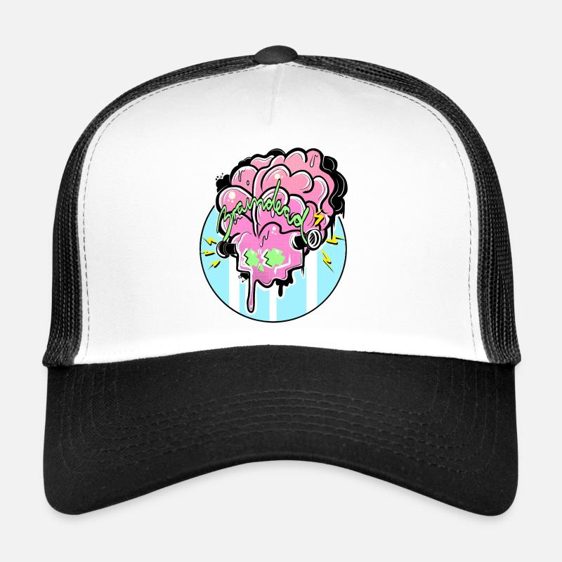 Brain Graffiti Power Trucker Cap
