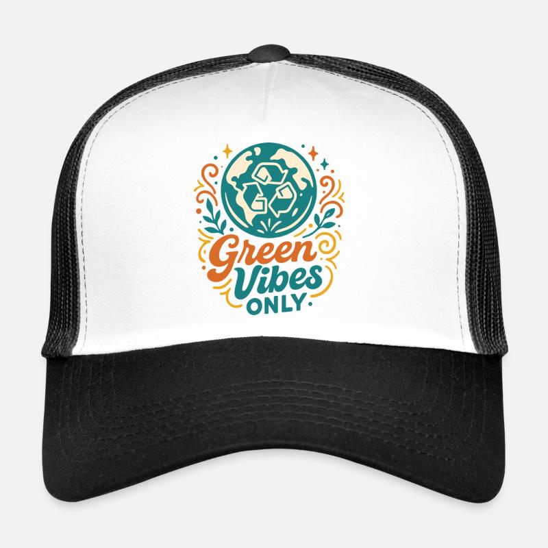 Grüne Vibes Pur Trucker Cap