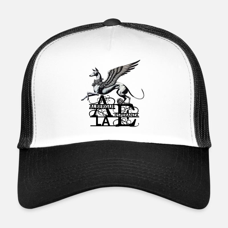 Albergue la Esperanza Nr2 - Trucker Cap - white/black