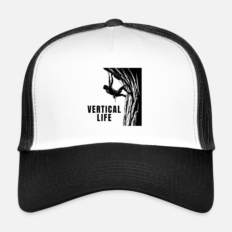 Conception de paroi raide Vertical Life Climber Casquette trucker 