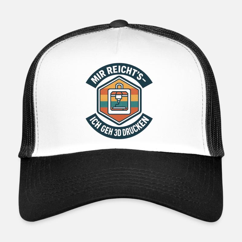 3D Printing I've Had Enough G-Code - Trucker Cap - white/black