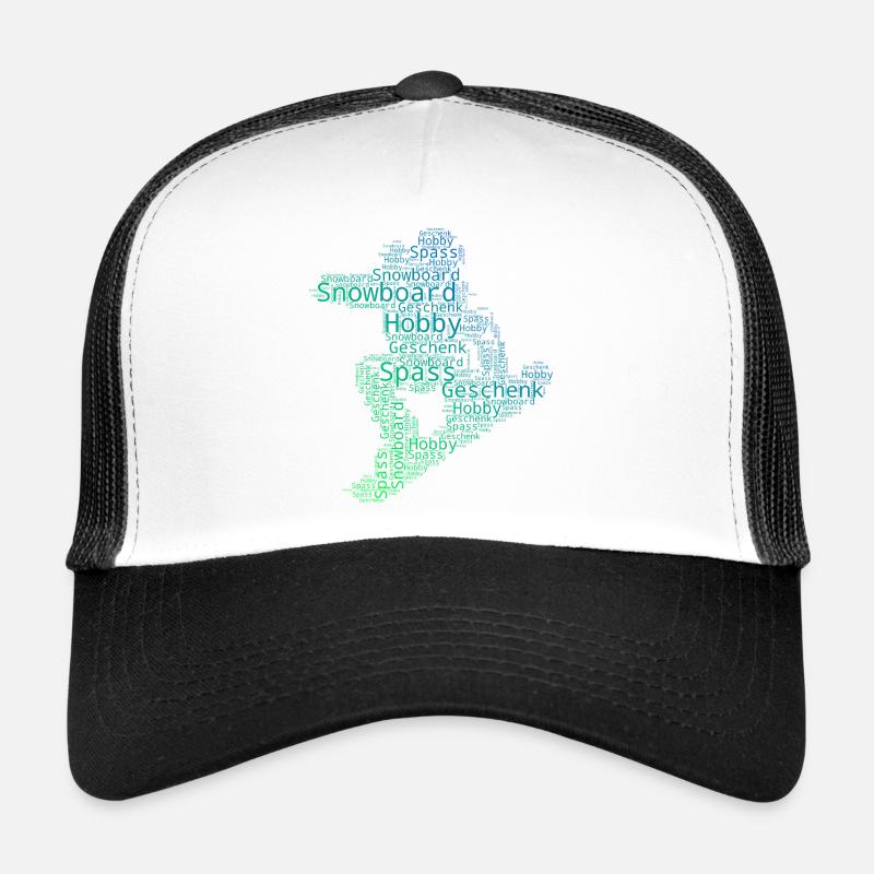 Déclaration pour tous les snowboardeurs Casquette trucker 