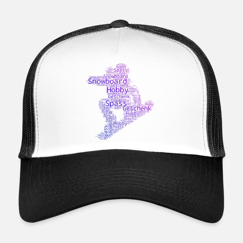 Une inspiration cool pour le snowboard Casquette trucker 