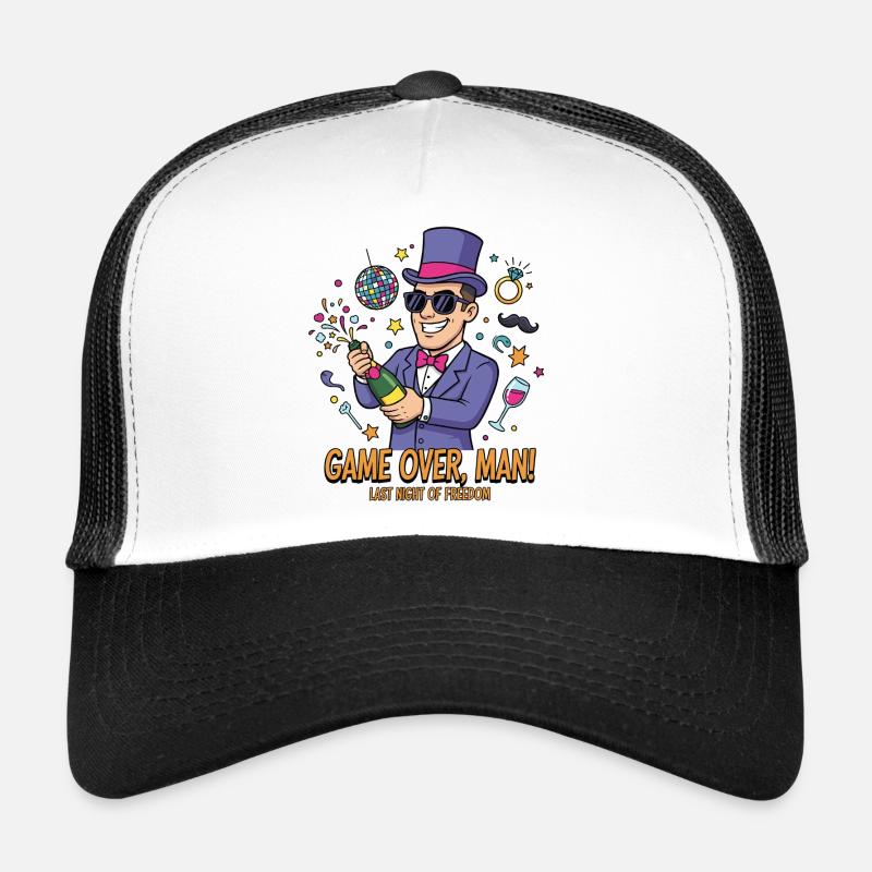 Game Over Man : Last Freedom Celebration Casquette trucker 