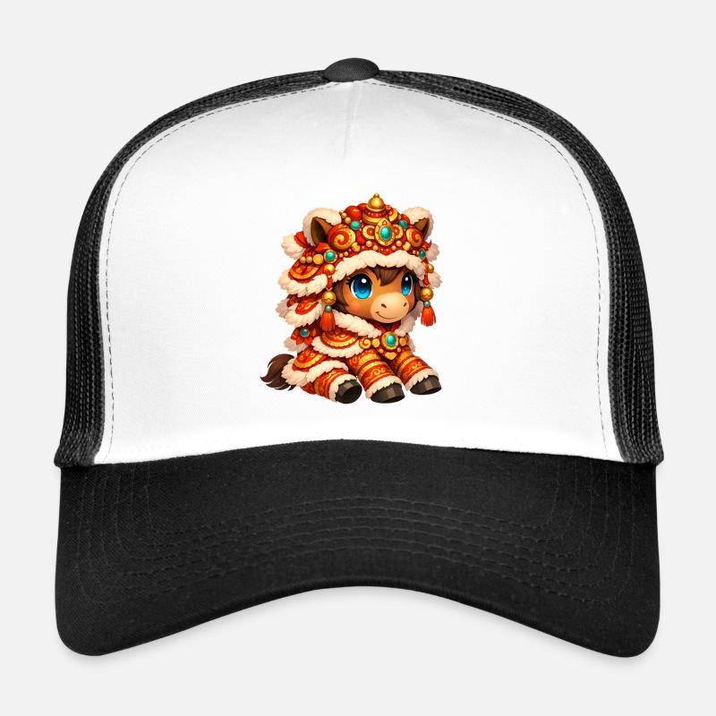 Chinesisches Neujahr Pferd 2026 Trucker Cap