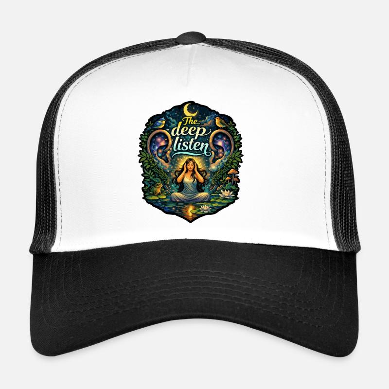 La Nuit Céleste de l’Écoute Profonde Casquette trucker 
