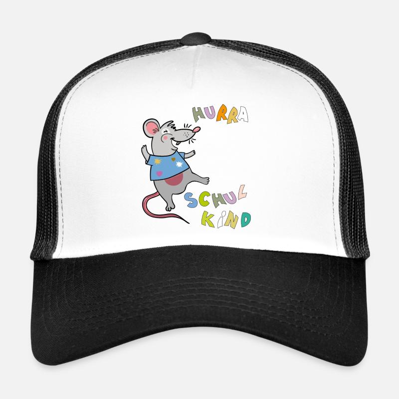Hourra la souris écolière Casquette trucker 