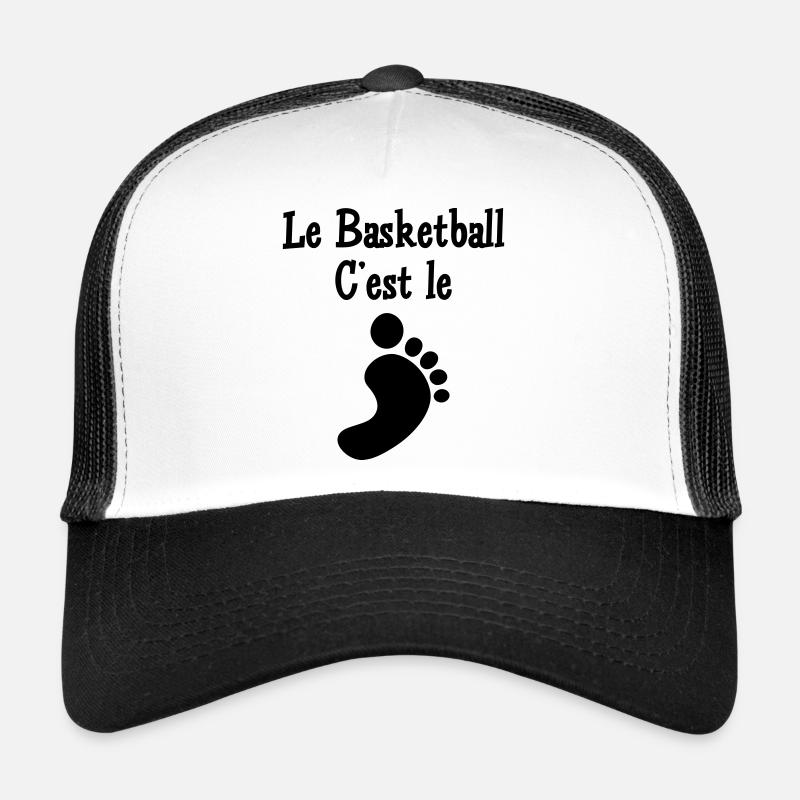 le basketball c'est le pied Casquette trucker 