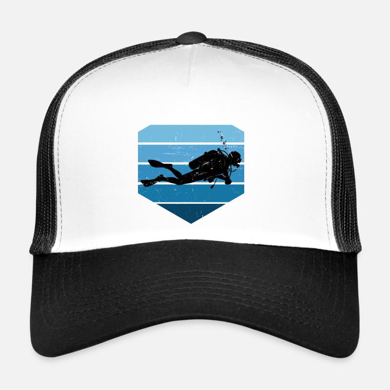 Concentration pure de plongée Casquette trucker 