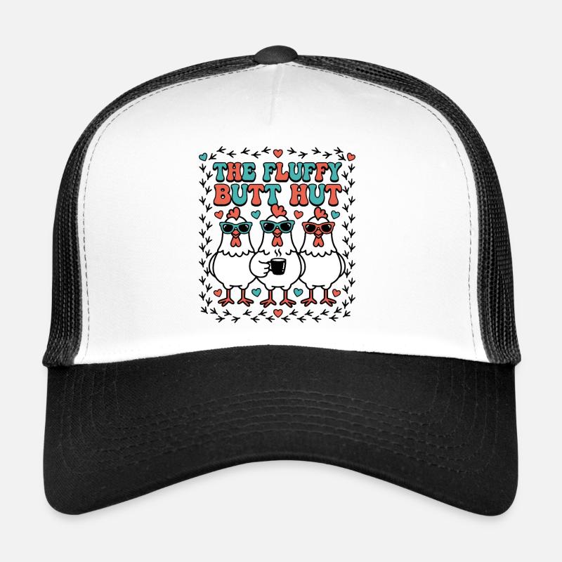 Cabane des Fesses Pelucheuses Casquette trucker 