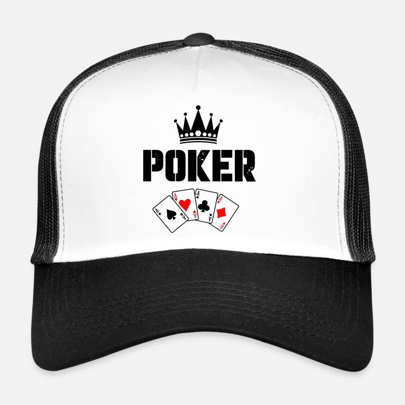 Poker Karten Trucker Cap