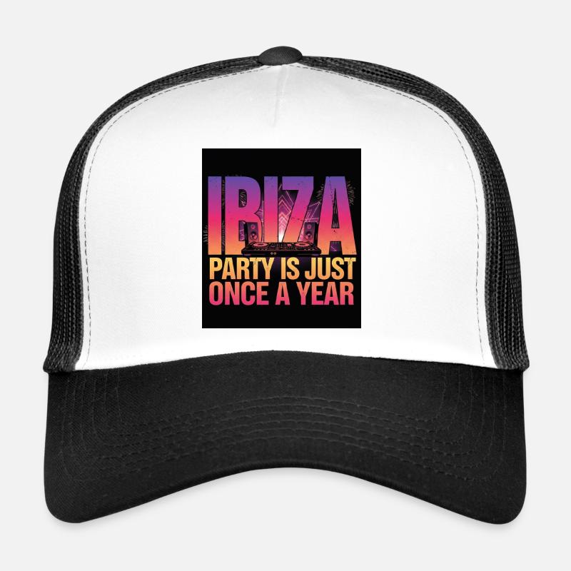 Fête d’Ibiza Casquette trucker 