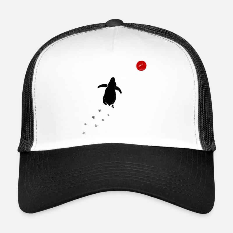 Pingouin nihiliste Casquette trucker 