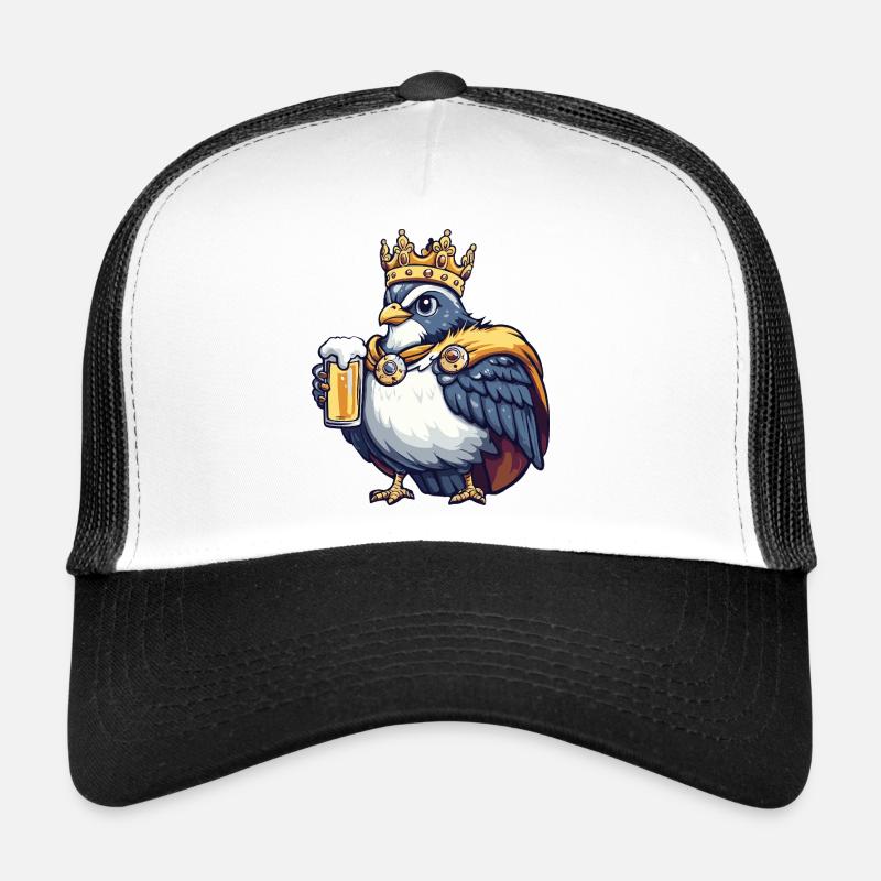 Dove Bird Roi de la Bière Casquette trucker 