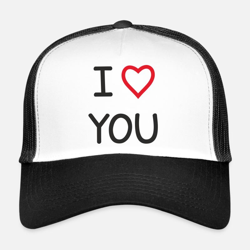 I ❤️ You – Süßes Love Textdesign Trucker Cap