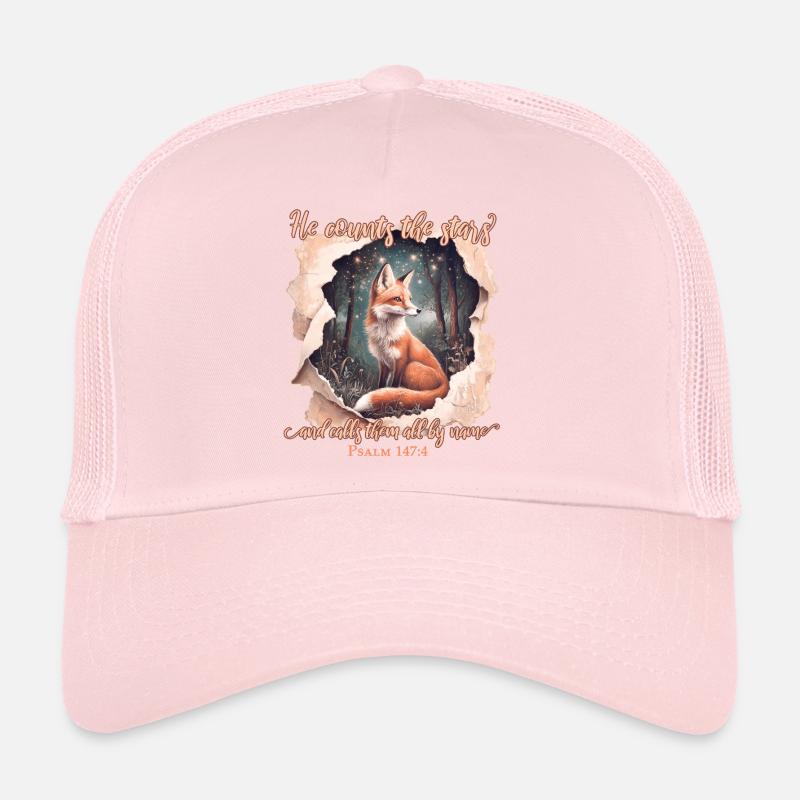 Citation biblique chrétienne de Fox Casquette trucker