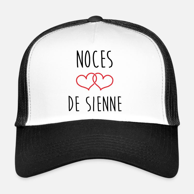 noces de Sienne 74 ans de mariage Casquette trucker 