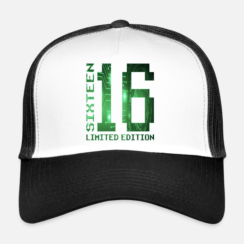 16. Geburtstag Limited Edition Pixel Zocker Trucker Cap