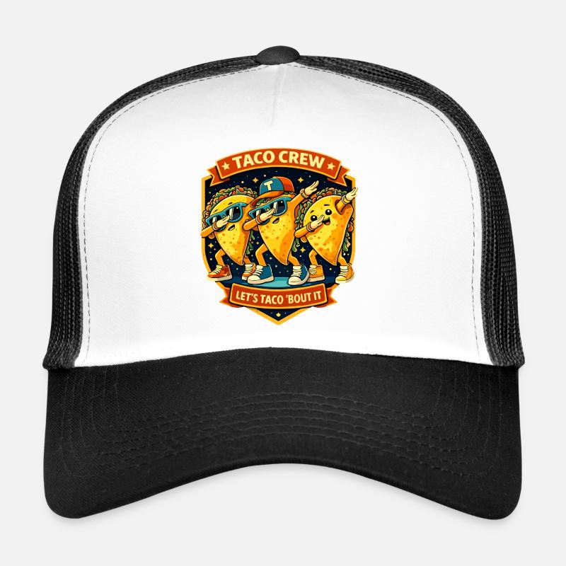 Taco Crew laisse le taco bout de ça - Danse du dab Casquette trucker 