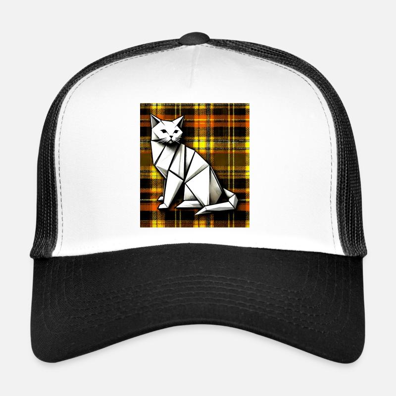 chat Casquette trucker 